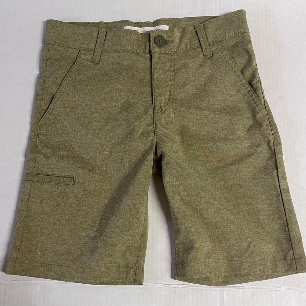 Levi’s Lot of 3 Shorts Denim and Tan Boys 10 Regular - Picture 8 of 11